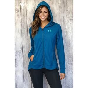 Under Armour Women's Zip-Up Hoodie – Comfortable & Stylish Activewear